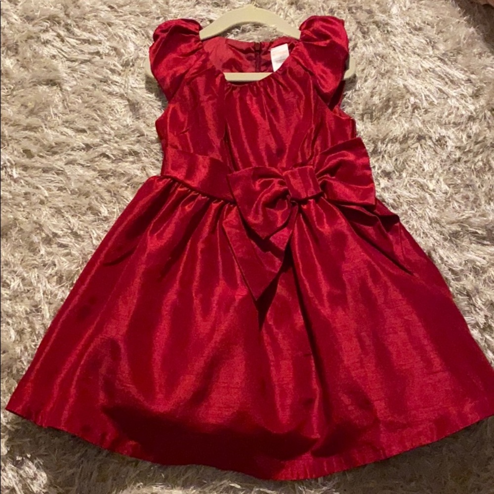 EUC Girls Red Dress Size 4